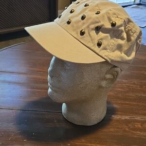 Studded Tan Cap